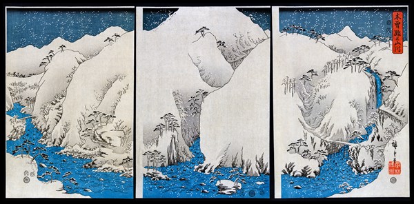 Mountains and rivers on the Kiso Road