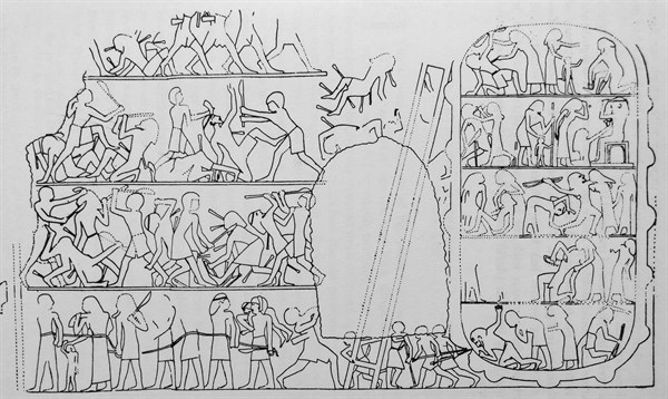 battle scene 19th Dynasty