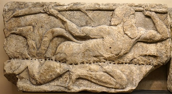 Detail from the Hero shrines on the acropolis of Xanthos