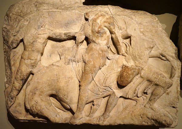 Detail from the Nereid Monument