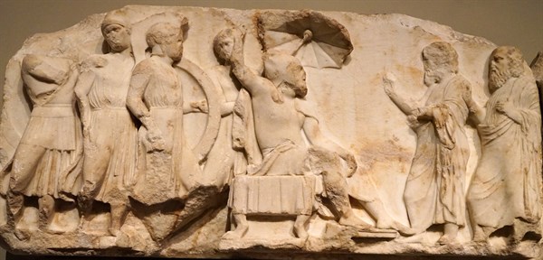 Detail from the Nereid Monument