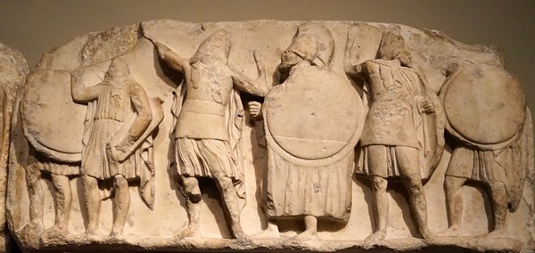 Detail from the Nereid Monument