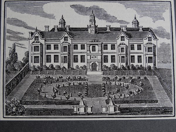 Engraving depicting Beaufort House