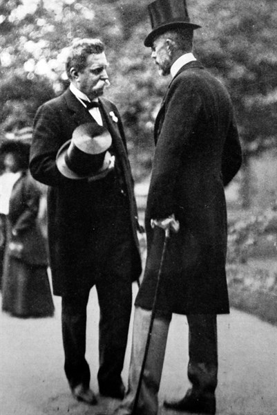 Photograph of King Gustaf V of Sweden