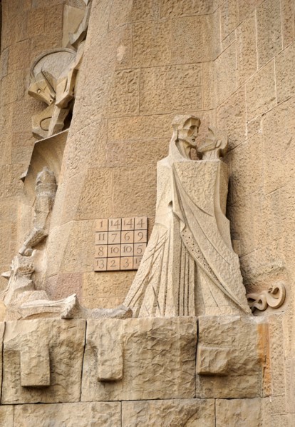 Exterior of the Basílica i Temple Expiatori de la Sagrada Família