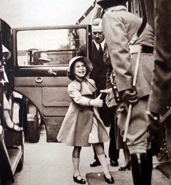 Young Princess Elizabeth
