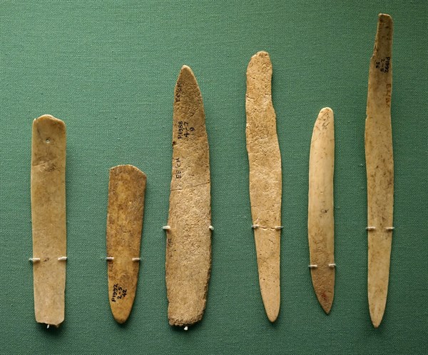 Handles for bronze and iron tools