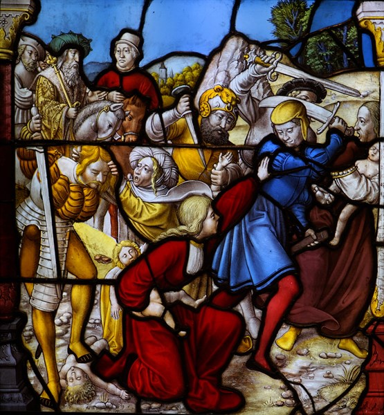 Stained glass windows from Mariawald
