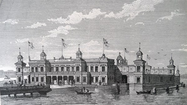 Stockholm's swimming and siminrättning