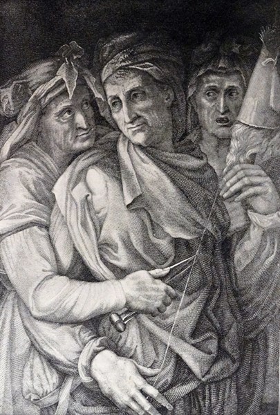 The Fates' by Michelangelo