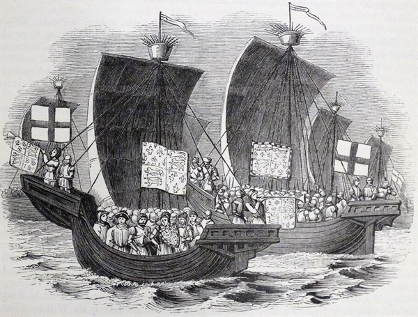 Engraving depicting Henry Stafford