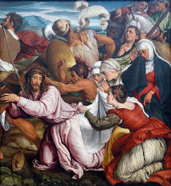 The Way to Calvary' by Jacopo Bassano
