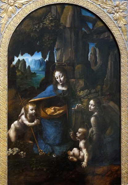 The Virgin on the Rocks' by Leonardo da Vinci