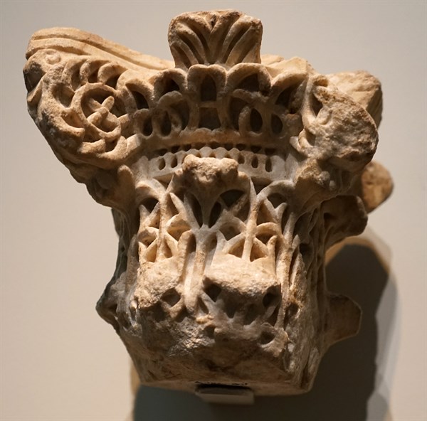 Marble column capitals from Islamic Spain