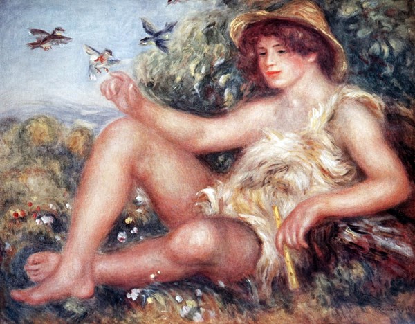 Shepherd Boy' by Pierre-Auguste Renoir