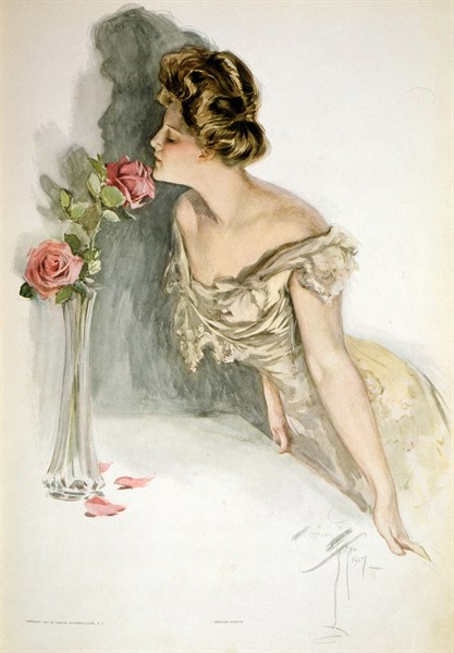 American beauties by Harrison Fisher, 1875-1934, artist 1907.
