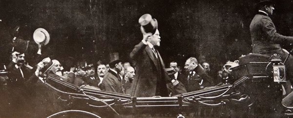 State visit to Russia by president Raymond Poincare.