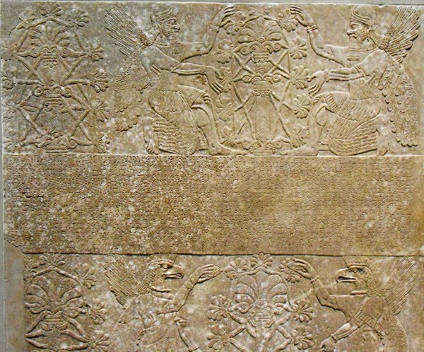 Relief Panel, The Assyrian Royal Court (Gallery 401)