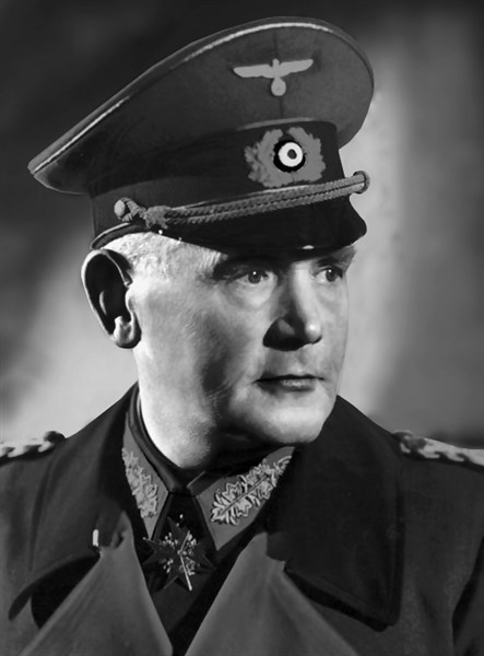 Werner Eduard Fritz von Blomberg German minister of war