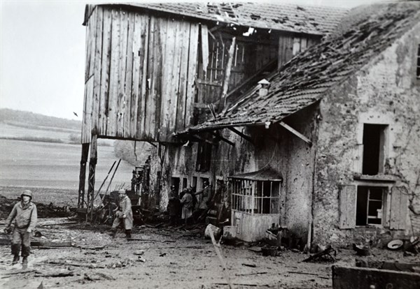 American forces near Strasbourg, France