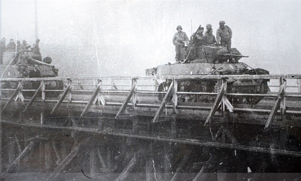 American forces near Strasbourg, France