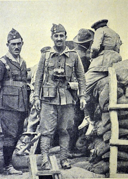 Colonel Francisco Franco as commander of the Spanish foreign legion