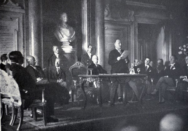 Rome - Opening of the Congress at the Capitol Scientific Organization of Labour