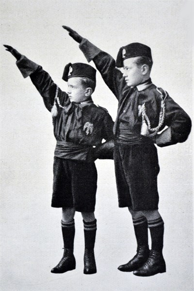 Bruno and Vittorio Mussolini