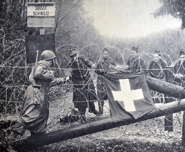 French army liberates territories in Alsace up to the Swiss border