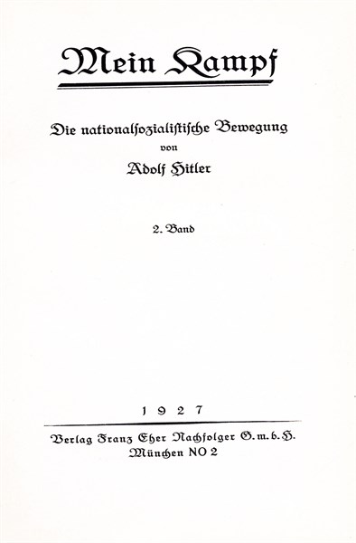 Mein Kampf