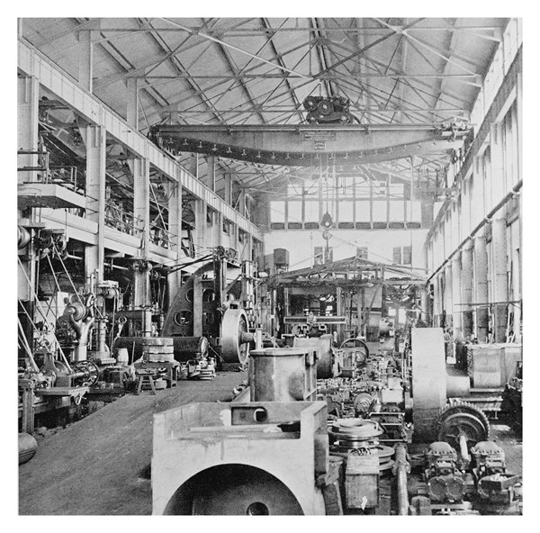 Harlan & Hollingsworth Company Factory