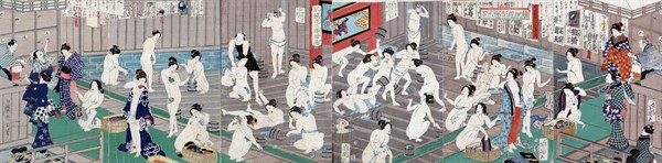 Naked bodies by Kunichika Toyohara