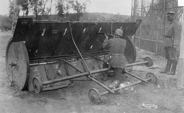 Russian troops during the first world War