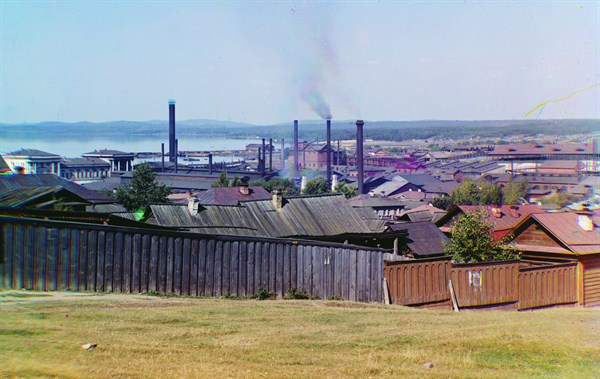 Verkh-Isetskii factory and settlement, near the city of Ekaterinburg, Russia