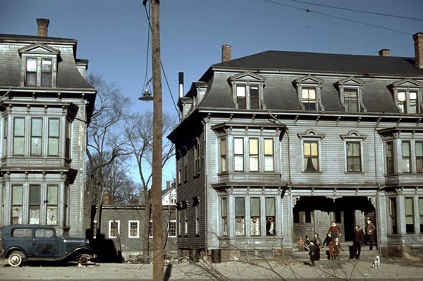 Children in the Tenement District