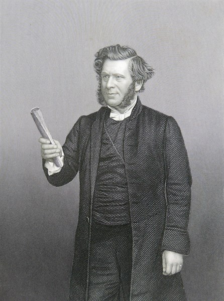 Engraving of Rev. John Cale Miller