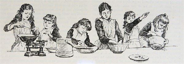 Girls at a London Boarding School