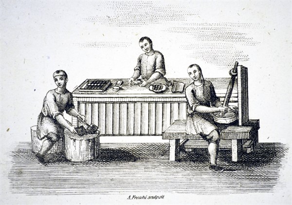Producing Indian Ink in China