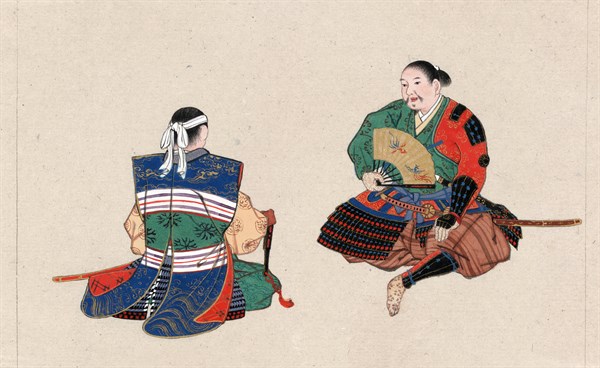 Armour of a samurai