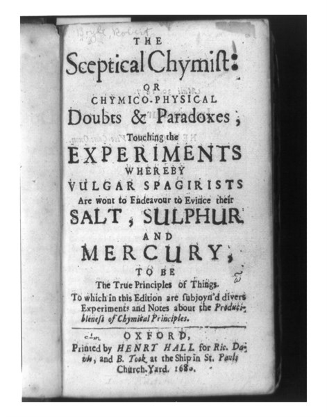 The Sceptical Chymist