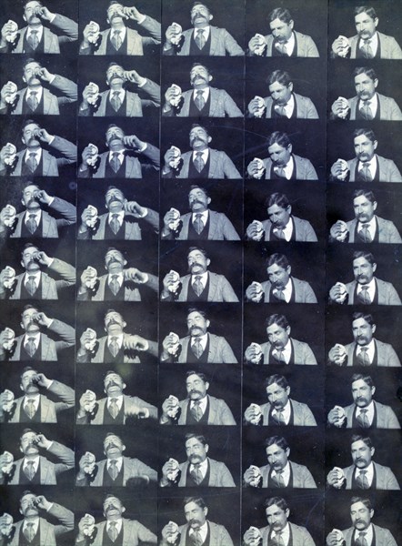 Edison kinetoscopic record of a sneeze 1894