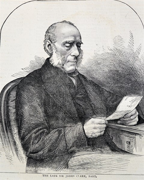 Portrait of Sir James Clark, 1st Baronet