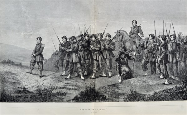 Before the Attack by Paul Alexandre Protais