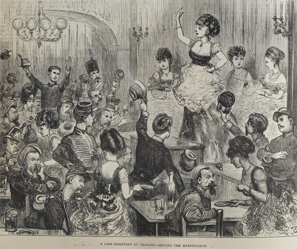A Café Chantant at Chalons