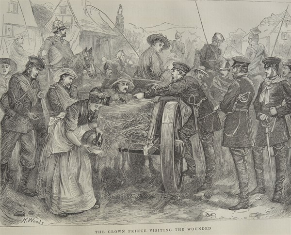 The Crown Prince Visiting the Wounded