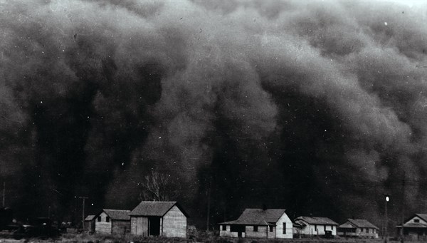 Photograph of Dust Clouds