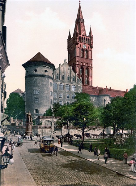 Engraving of Königsberg Castle
