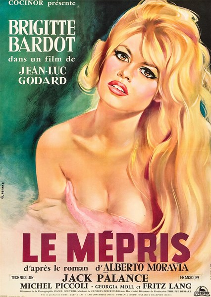 French poster for Contempt