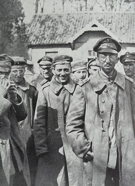 German prisoners of war in WWI
