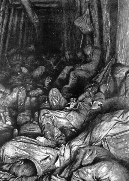 french colonial soldiers die of asphyxiation